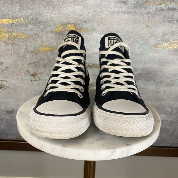 Converse Chuck Taylor All Star 2 Shoes Womens Size 8 Black Mid Top Sneakers - Picture 3 of 10